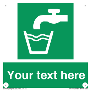 Custom Safe condition: Drinking water